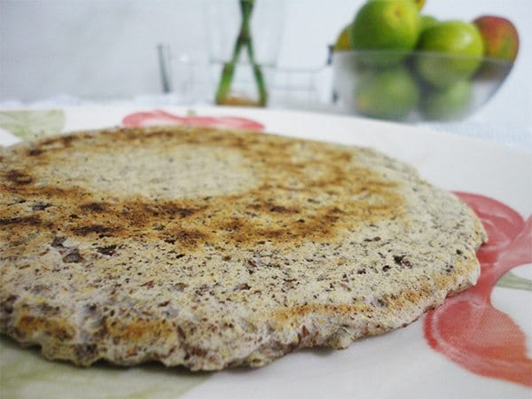 Panqueca integral sem glúten